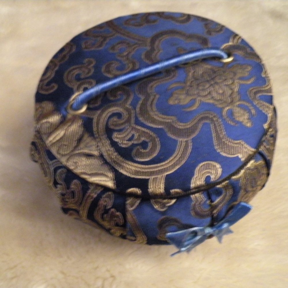 Vintage purse, blue